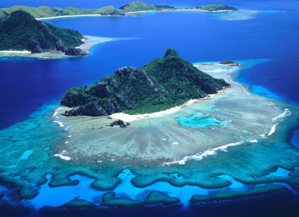 Monukiri and Monu Islands. Fiji Islands