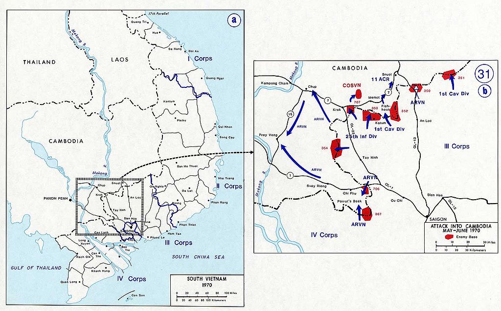 Карта войны во вьетнаме 1957 1975