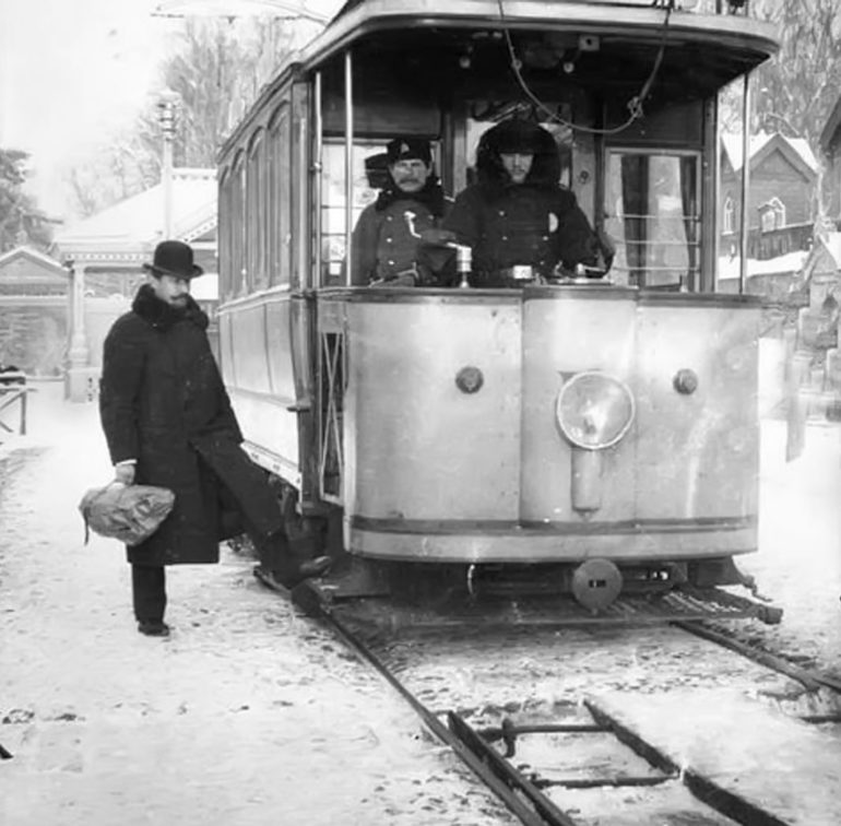 Московский трамвай 1900 года