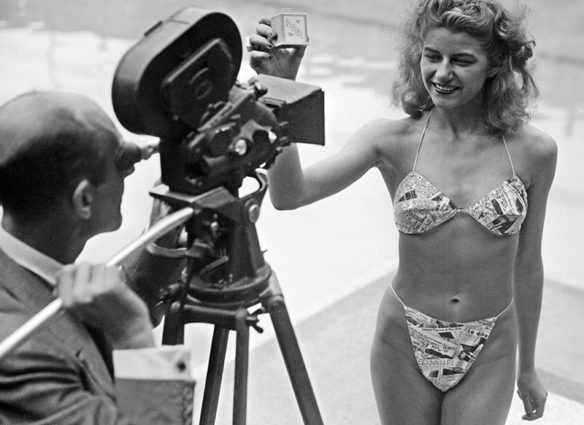 For the election of the most beautiful bather, a c