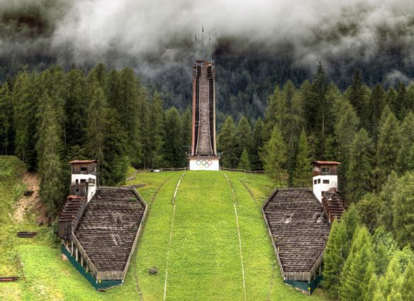 Кортина д'Ампеццо, Италия, Зимняя Олимпиада 1956г