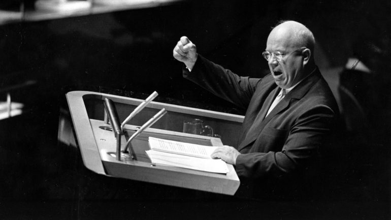 Soviet leader Nikita Khrushchev was Russian but felt an affinity with Ukraine. His decision to give Crimea to Ukraine is having consequences today.